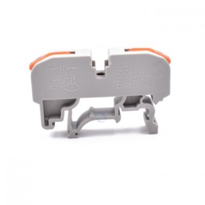 Pct-211 Wire Connector Din Rail Quick Connection Terminal Press Wire Splicing Connector Female Adapter Power 1p(ae)*1